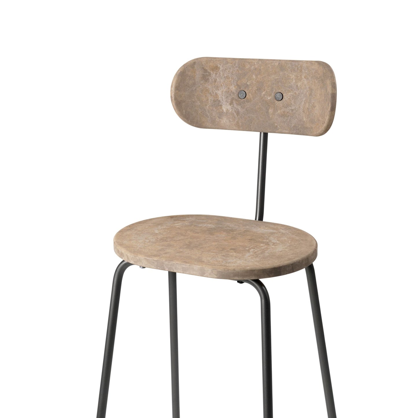 Earth Bar Stool with Backrest