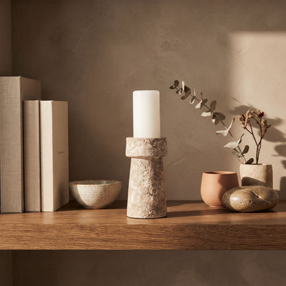 Eris Terracotta Candle Holder