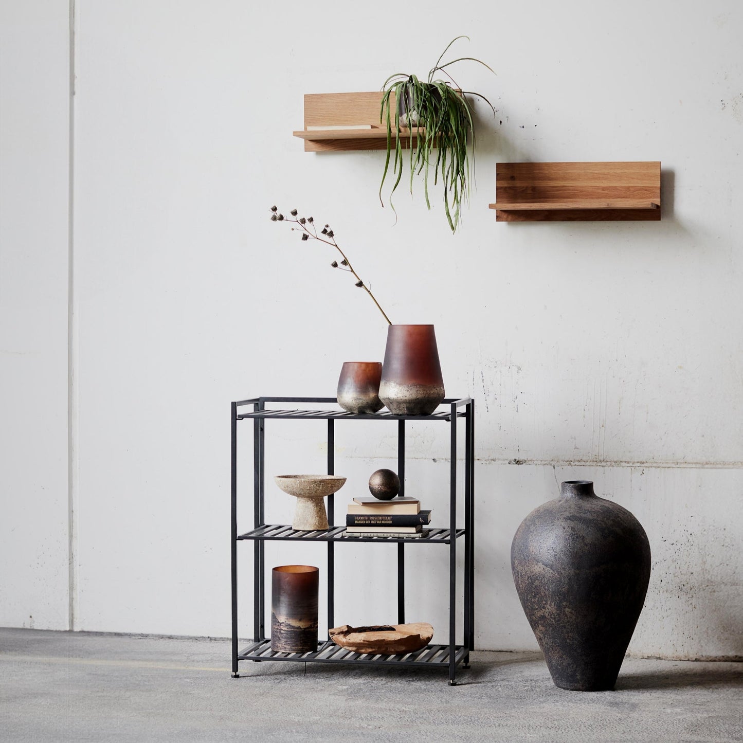 book shelf rustic