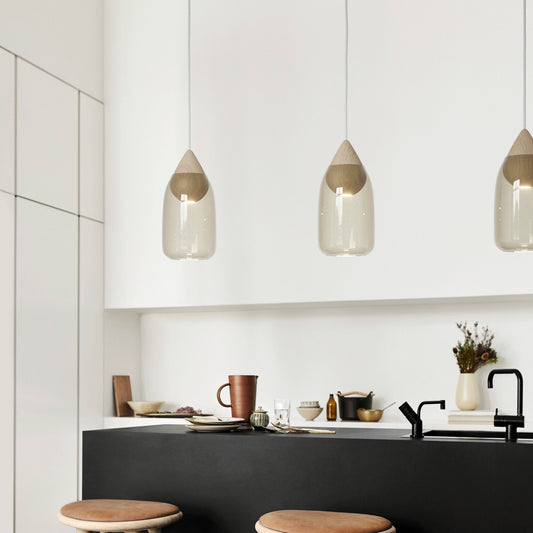 ceiling pendant light glass