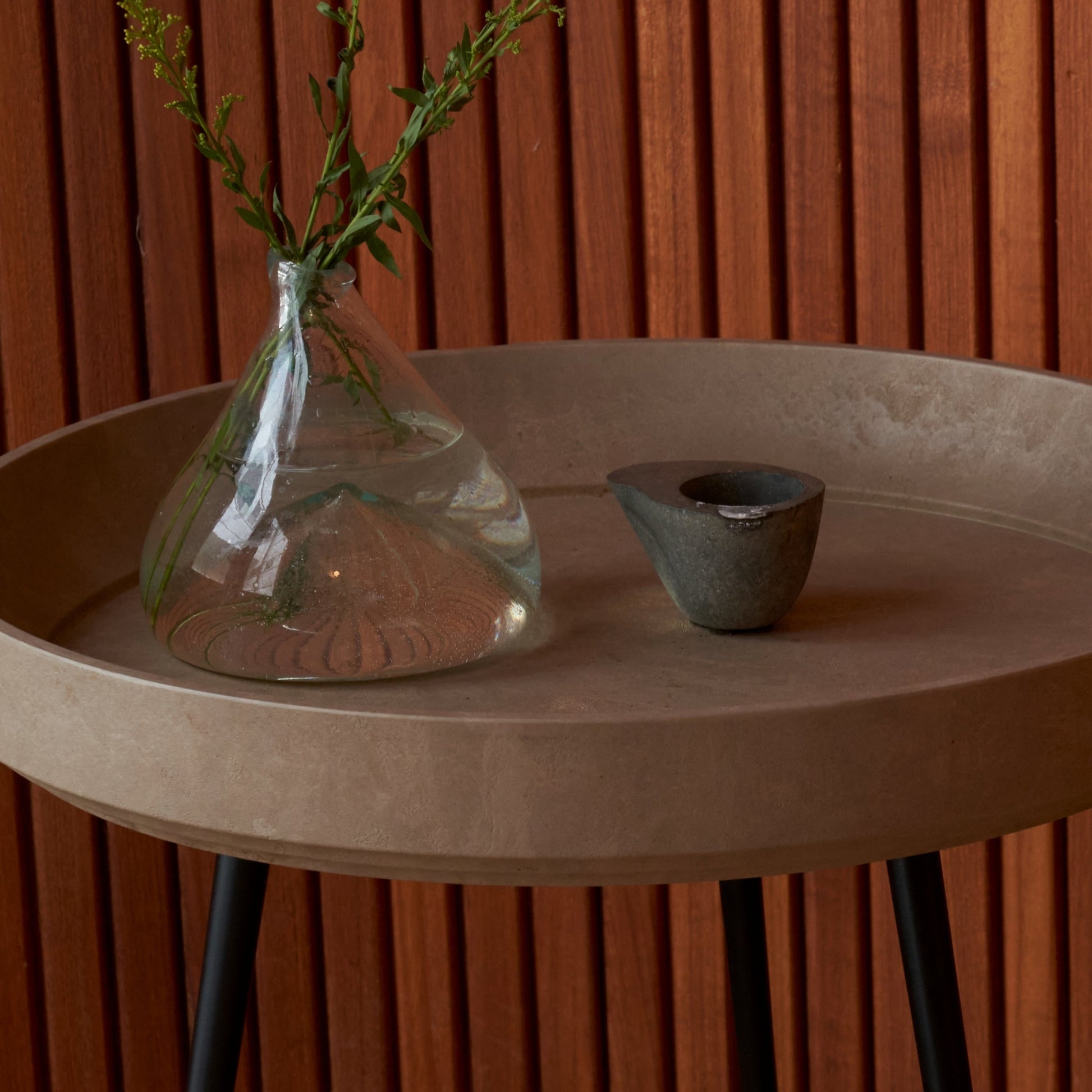 round wooden table