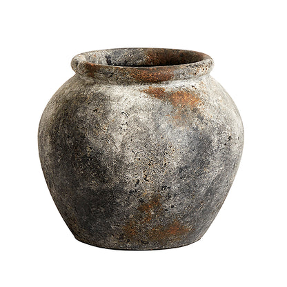 small glass jar