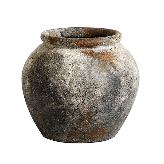 small glass jar